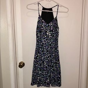 Floral Mini Dress, Express